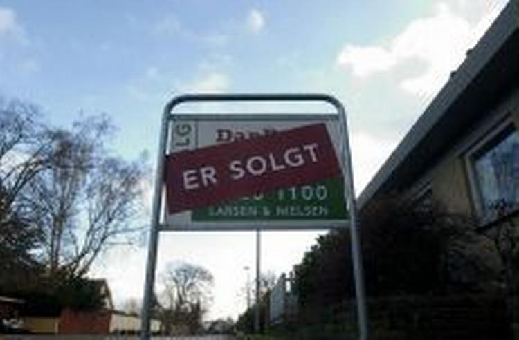Til salg eller solgt? Det er spørgsmålet for en del købere, der reserverer boliger. - Arkivfoto: Kim Agersten 