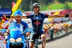 Liberty Seguro-rytteren Marcos Serrano vandt dagens etape. - Foto: AP 