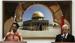 Condoleezza Rice har drøftet Gaza med Mahmoud Abbas. - Foto: AP 