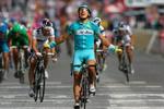 Alexandre Vinokourov vandt årets sidste etape. - Foto: AP 