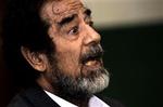 Saddam Hussein er blandt andet anklaget for massedrab på kurdere i Halabja i 1988. - Foto: AP 