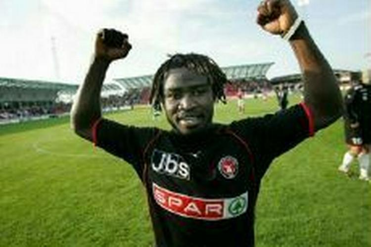 Razak Pimpong savner spilletid i FC Midtjylland. - Foto: Erik Kragh 