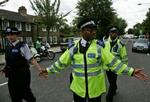 Gaderne i området er afspærret, og beboerne opfordres til at blive indendøre. - Foto: AP 