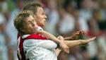 Siden Andre Bergdølmo spillede på dansk græs, var i Parken for to år siden, da Danmark slog Norge 1-0 i en EM-kvalkamp. - Arkivfoto: Lars Poulsen 