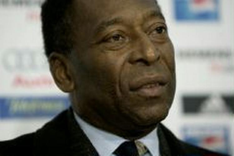 Pelé fotograferet af Politikens Peter Hove Olesen i forbindelse med et besøg i København tidligere på året. 