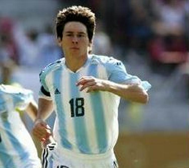 Lionel Messi - den seneste argentiner som regnes for den 'nye' Maradona. - Arkivfoto: AP. 