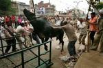 Dusørjægere har heldet med sig i New Delhi. - Foto: AP 