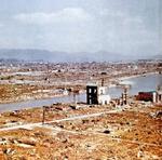Resterne af Hiroshima fotograferet i 1945. - Arkivfoto: AP 