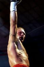 Nej tak. Markussen fik for kort forberedelsestid til kamp mod verdensmesteren i supermellemvægt Joe Calzaghe. - Foto: Pelle Rink 