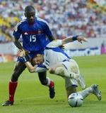 Thuram er klar til at udføre defensive pligter for Frankrig igen. - Arkivfoto: AP: 