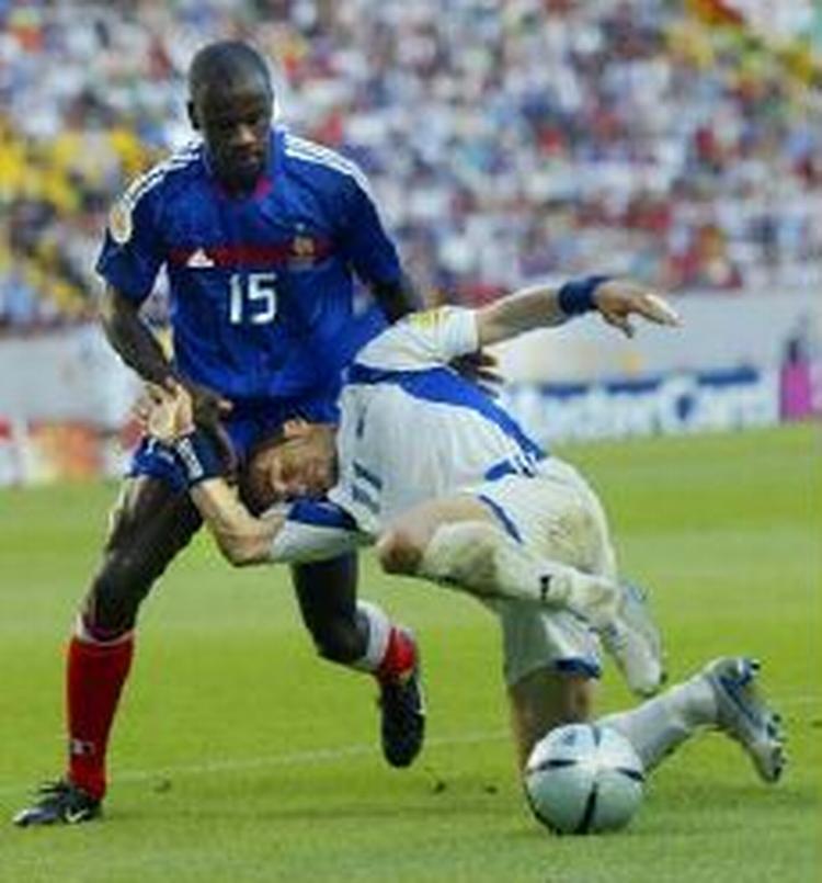 Thuram er klar til at udføre defensive pligter for Frankrig igen. - Arkivfoto: AP: 
