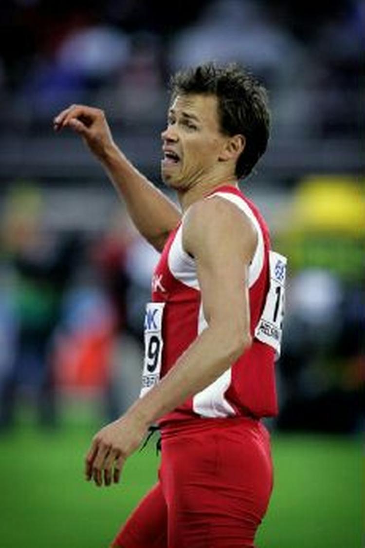 Finalen i trespring var en skuffelse med Anders Møller. - Foto: Jens Dresling 