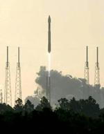 Den ubemandet rumsonde letter fra Cape Canaveral i Florida. -Foto: AP 