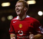 Manchester Uniteds energibundt på midtbanen, Paul Scholes, forlænger to år med klubben. - Foto: AP 