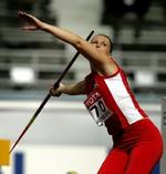 Christina Scherwin kastede sig i finalen, da hun blev noteret for 60,11 meter. - Foto: Jens Dresling 