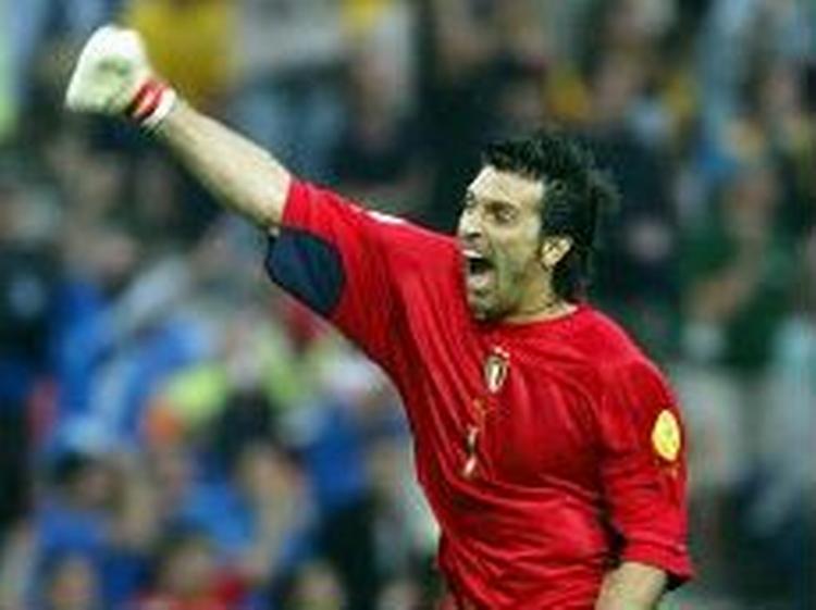 Buffon under EM 2004. - Arkivfoto: AP. 
