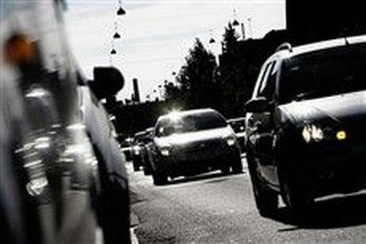 Tæt trafik på københavnske Jyllingevej. - Foto: Thomas Borberg 