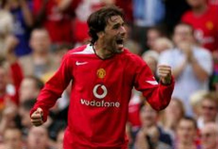 Ruud van Nistelrooy sikrede Manchester United sejren. - Foto: AP 