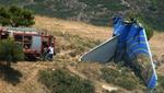 Flyet styrtede 40 km. fra Athen. - Foto: AP 