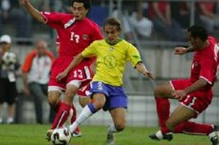 Rafinha i aktion under sommerens U20 VM hvor han fik bronze med Brasilien. - Arkivfoto: AP. 