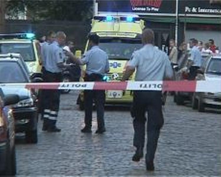 Politiet afspærrede gerningsstedet, men alle implicerede var forsvundet. - Foto: Localeyes 