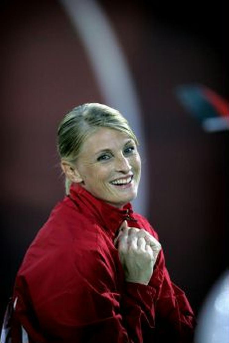 Christina Scherwin er et af topnavnene ved Copenhagen Athletics Games i aften. - Foto: Jens Dresling 