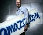 Jeff Bezos, en af grundlæggerne af net-boghandlen Amazon.com. Nu sælger boghandlen også enkelte kapitler og sider fra bøger - Foto: AP 