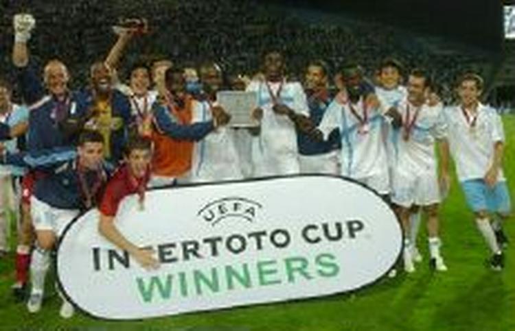 Marseille vandt den ene TOTO-finale og er klar til UEFA Cuppens 1. runde. - Foto: AP. 