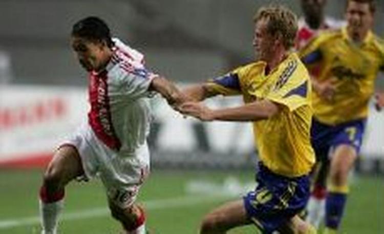 Brøndby må kysse drømmen om Champions Leage farvel efter nederlag på 1.3 til Ajax Amsterdam - Foto: AP 