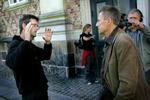 Instruktør Per Fly og Jesper Christensens tætte samarbejde vil gå over i dansk filmhistorie, som noget helt særligt, mener Politikens anmelder. - Foto: Thomas Sjørup 