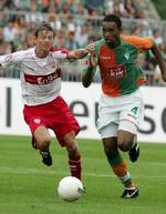 Jon Dahl scorede mod Bremen i lørdags. - Foto: AP. 