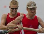 Thomas Ebert og Bo Brask Helleberg udnyttede optimale vejrforhold til sætte ny verdensrekordtid. - Foto: AP 
