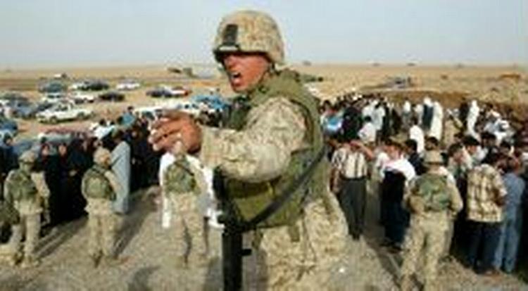 USA´s indsats i Irak tærer på statsfinanserne. - Foto: AP 