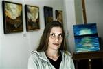 Louise Lego Andersen i sit galleri i København er blevet den lille klods i kampen mod Lego. - Arkivfoto: David Høgsholt 