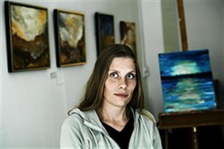 Louise Lego Andersen i sit galleri i København er blevet den lille klods i kampen mod Lego. - Arkivfoto: David Høgsholt 