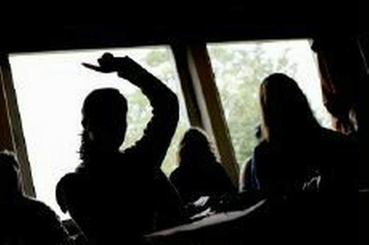 Flere elever har det ikke godt i klassen. - Foto: Thomas Borberg 
