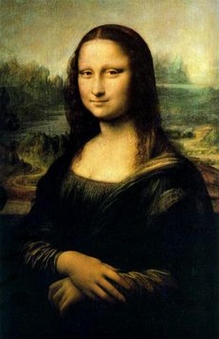 MYSTISK. Kan der være gemt gammel lyd i Leonardo da Vincis berømte maleri af Mona Lisa (der her ses i Marcel Duchamps version)? Eksperterne tvivler.   Foto: Pattypix 