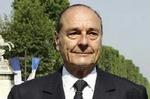 Chirac - her fotograferet uden øjenproblemer. - Arkivfoto: AP 