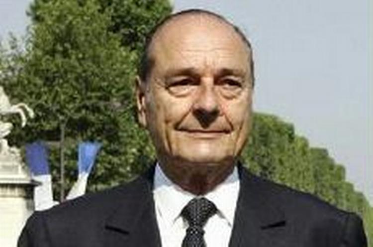 Chirac - her fotograferet uden øjenproblemer. - Arkivfoto: AP 