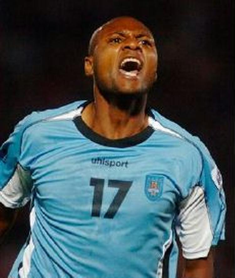 Målkongen Marcelo Zalayeta. - Foto: AP. 