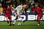 Thomas Gravesen spillede ikke sin bedste kamp mod Tyrkiet. - Foto: Martin Lehmann 