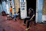 Livet går videre i Bourbon Street - Foto: Miriam Dalsgaard 
