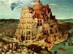 BABELSTÅRNET.   Illustration: Peter Bruegel (ca. 1525-1569) 