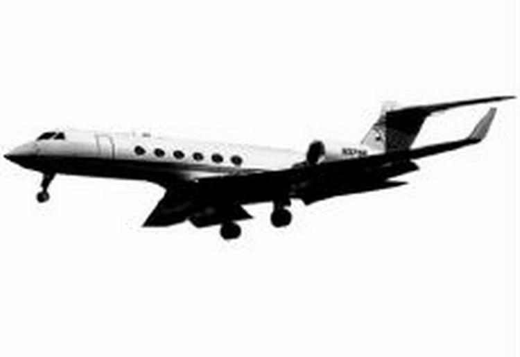 CIA benytter blandt andre et fly af denne type, Gulfstream 5, til dets hemmelige flyvninger. - Arkivfoto: AP 