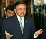 Pakistans præsident Pervez Musharraf vil bygge et hegn på grænsen til Afghanistan. - Foto: AP 