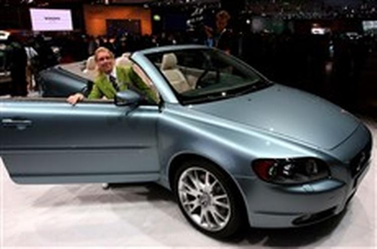 Volvo C70 - klar til foråret. Foto: AP 