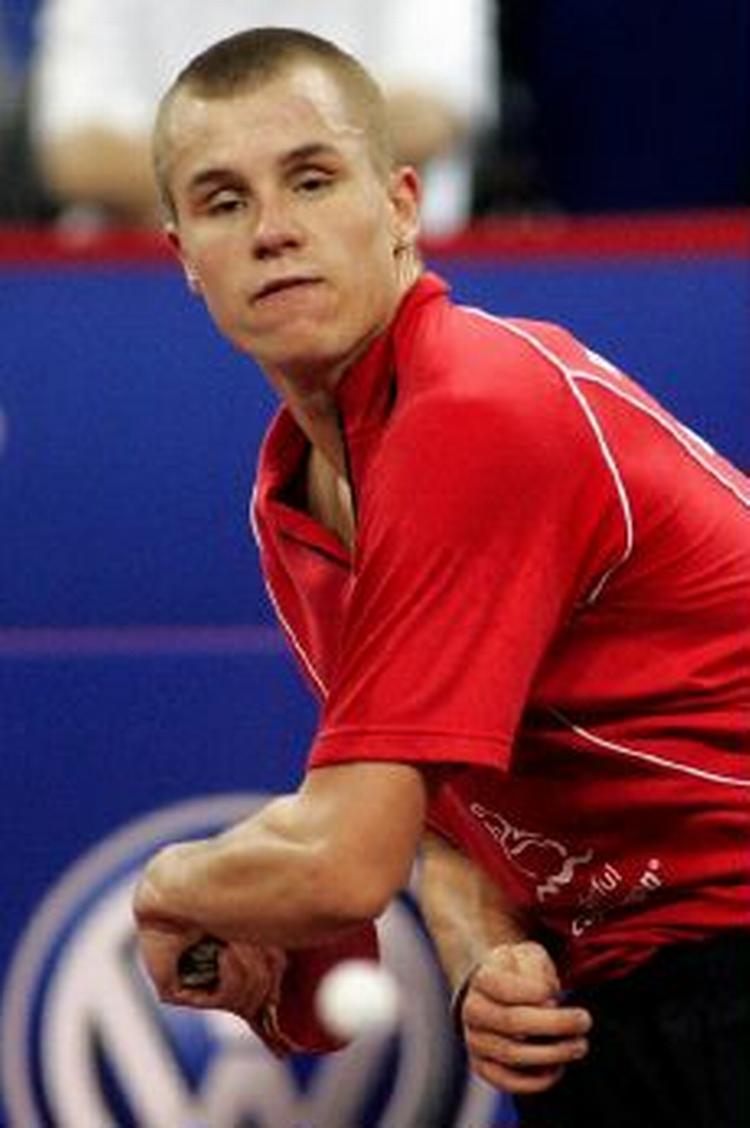 Maze vandt sikkert over Peter Sereda fra Slovakiet i ottendedelsfinalen. - Arkivfoto: AP 