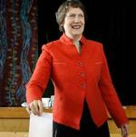 Premierminister Helen Clark er gået sejrrigt ud af et tæt valg i New Zealand. - Foto: AP 