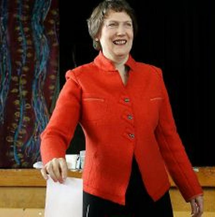 Premierminister Helen Clark er gået sejrrigt ud af et tæt valg i New Zealand. - Foto: AP 