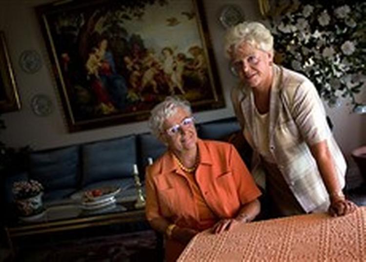 Hvorfor blev søstrene Wiencke og Schultz overfaldet i deres penthouselejlighed?   Foto: Finn Frandsen 